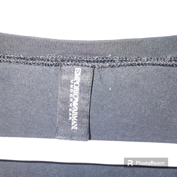 Emporio Armani women's small black 95% cotton 5% Elastane made in Vietnam - Picture 3 of 4